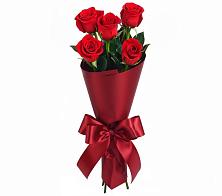 Букет 5 Красных роз Эдлесс Лав в Мирный Самарская область