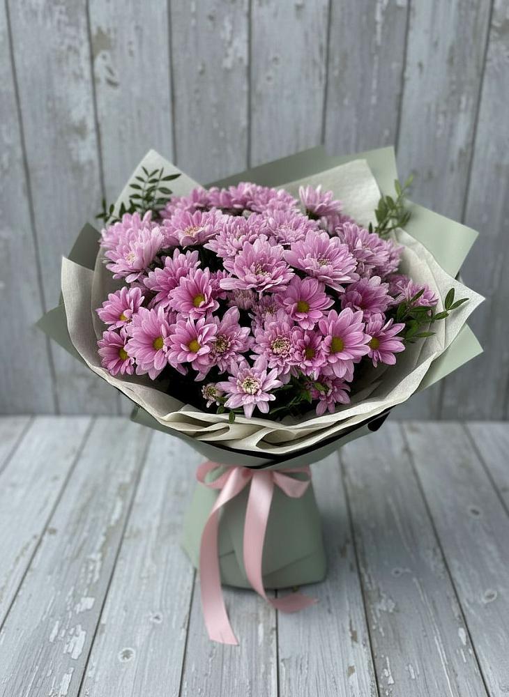 Букет цветов из: Хризантемы в Мирный Самарская область