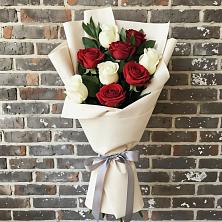Букет цветов из:  Розы в Мирный Самарская область