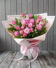 Букет Розовый кустик в Мирный Самарская область