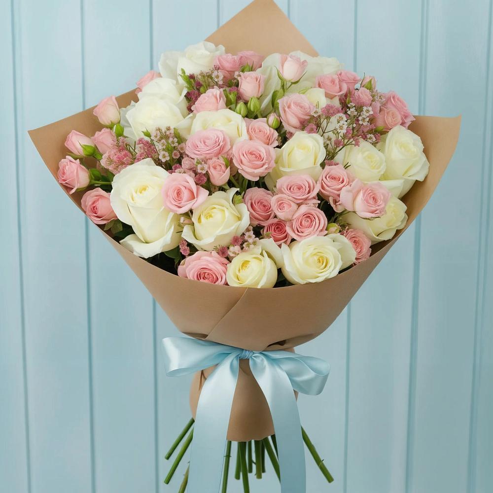 Букет цветов из: Розы в Мирный Самарская область