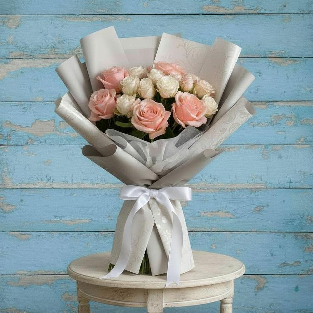 Букет цветов из: Розы в Мирный Самарская область
