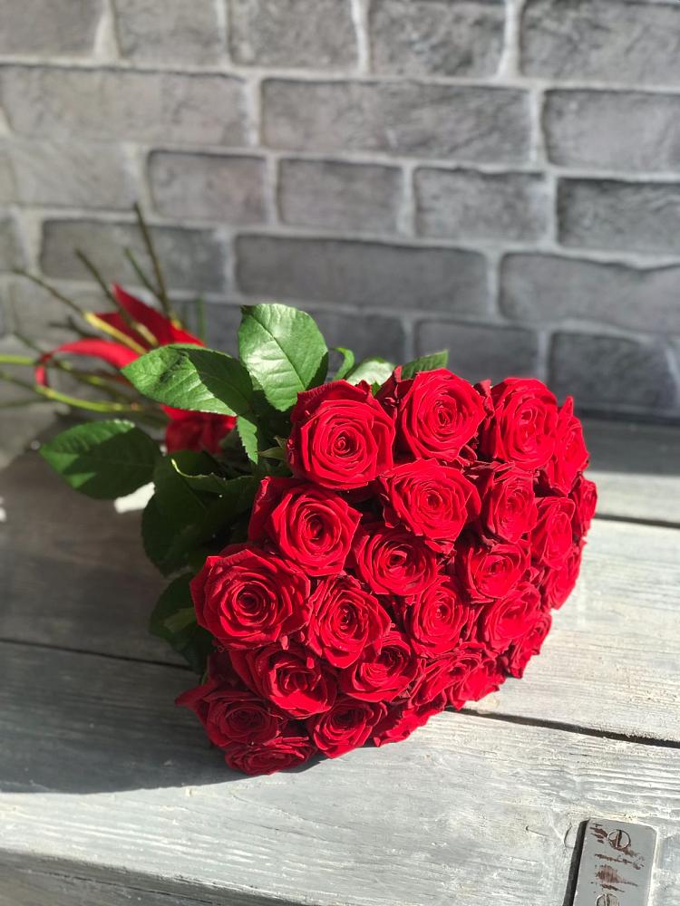 Букет Красные розы Фридом в Мирный Самарская область