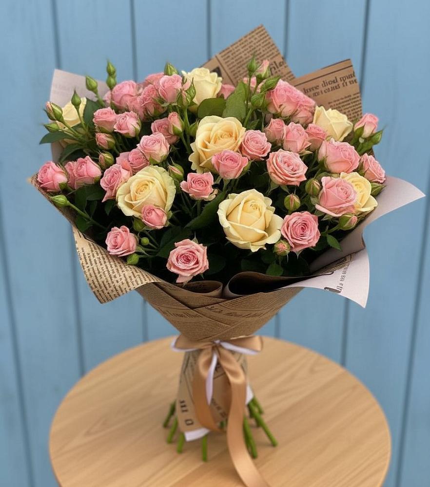 Букет цветов из: Розы в Мирный Самарская область
