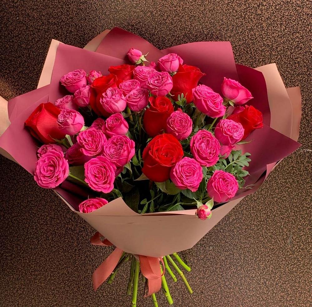 Букет В объятьях нежности в Мирный Самарская область