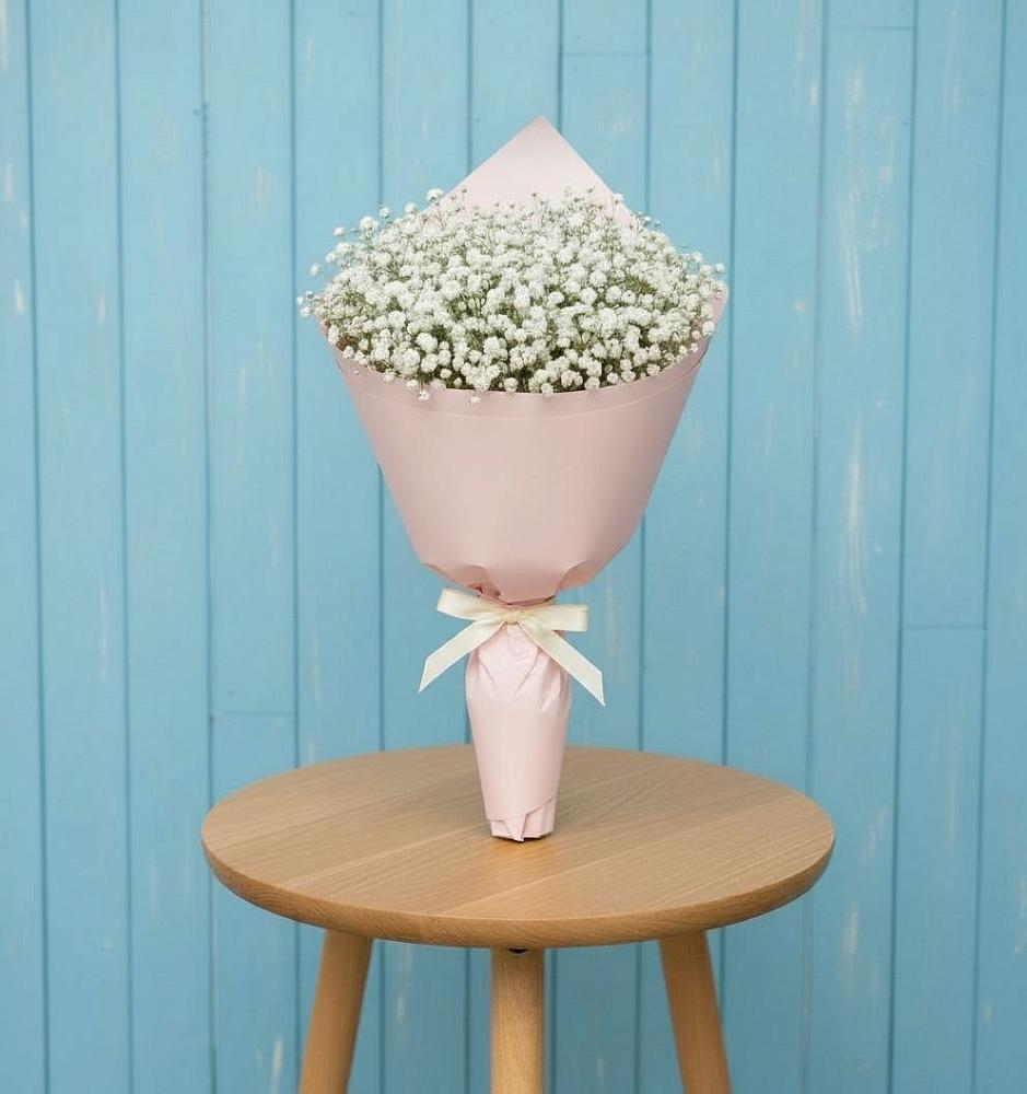 Букет цветов из: Гипсофила в Мирный Самарская область