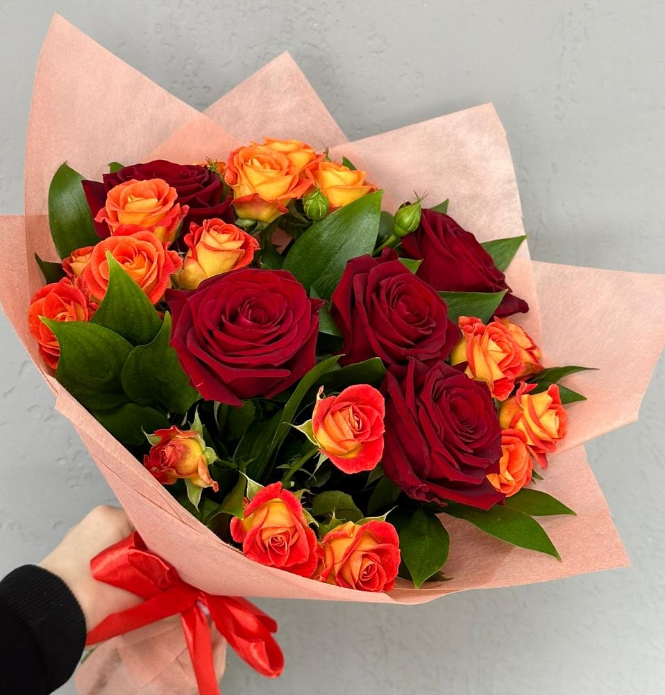 Букет Любовь и восторг в Мирный Самарская область