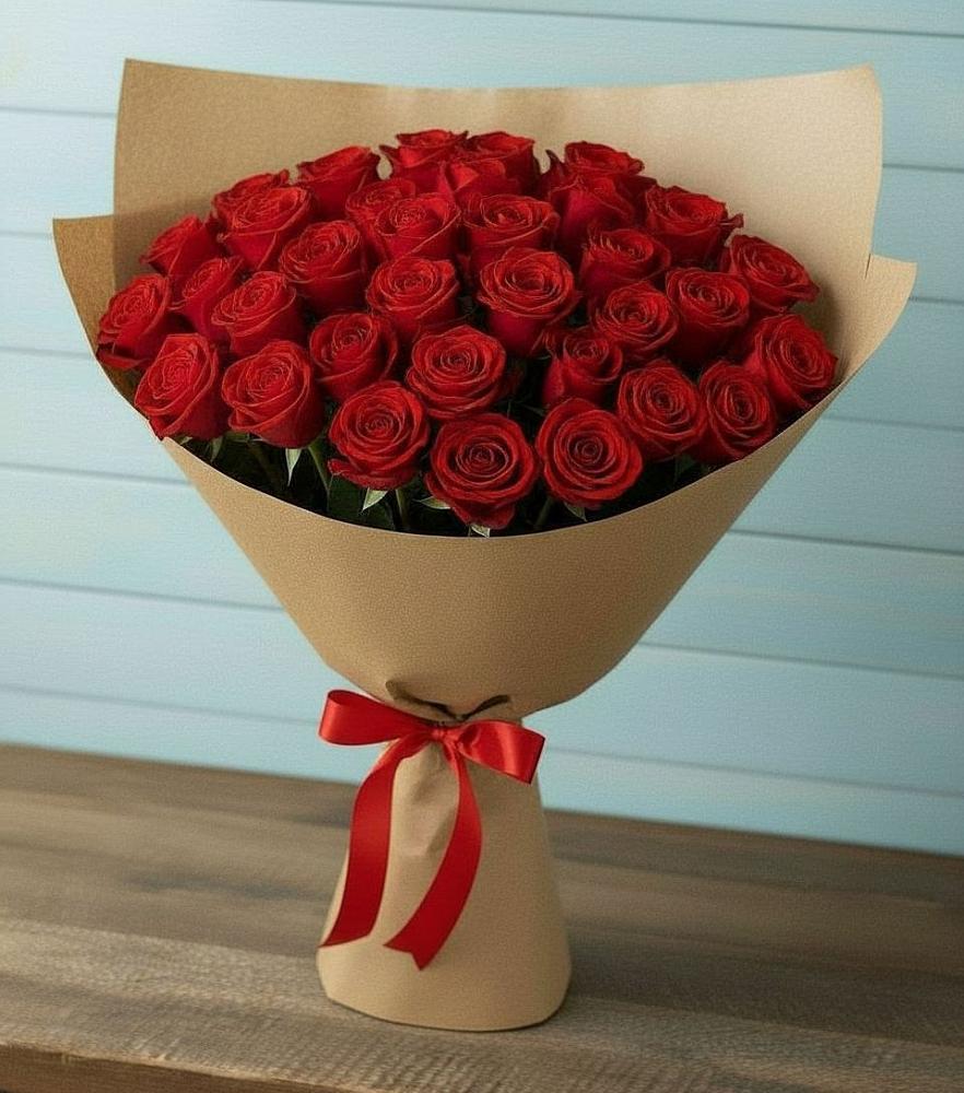 Букет Красные розы Милано в Мирный Самарская область