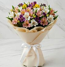 Букет цветов из:  Альстромерии в Мирный Самарская область