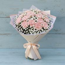 Букет цветов из:  Гвоздики в Мирный Самарская область