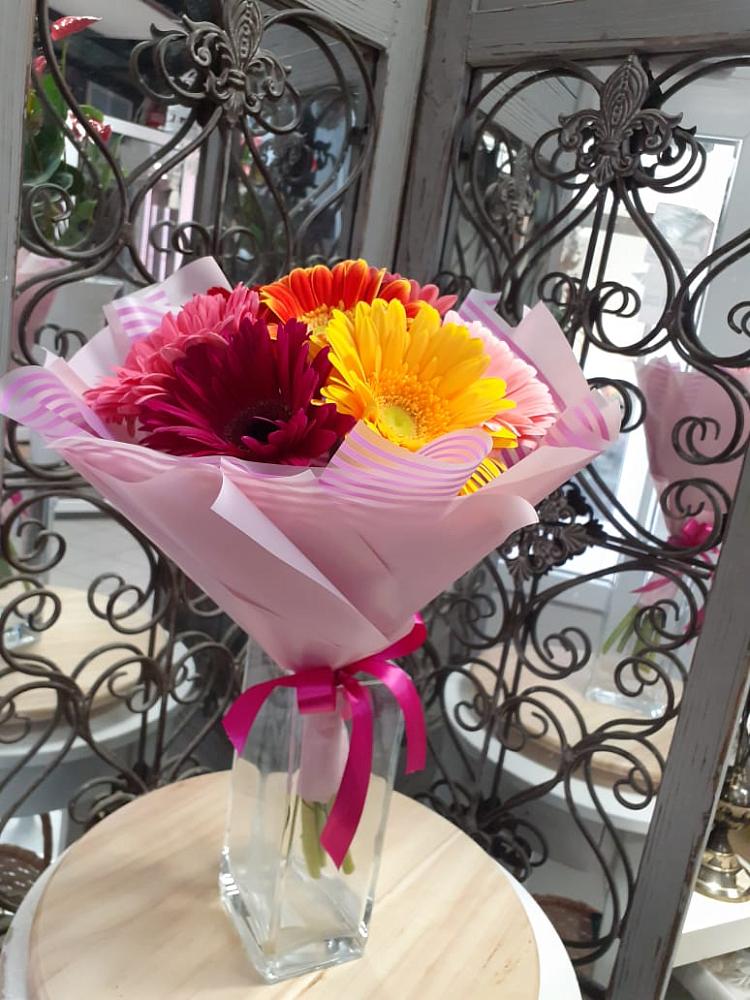 Букет цветов из: Герберы в Мирный Самарская область