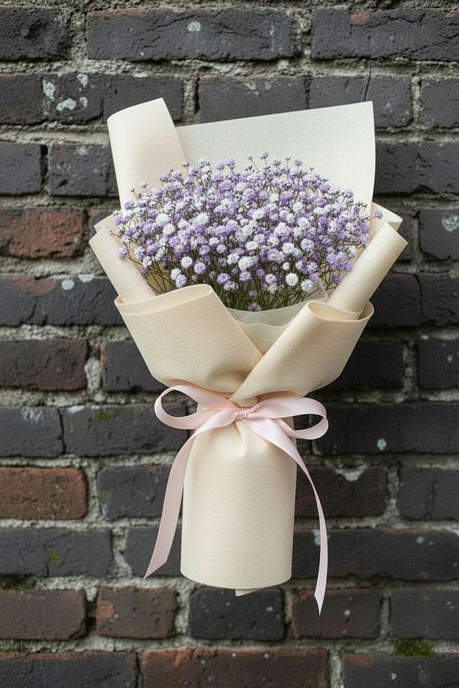 Букет цветов из: Гипсофила в Мирный Самарская область