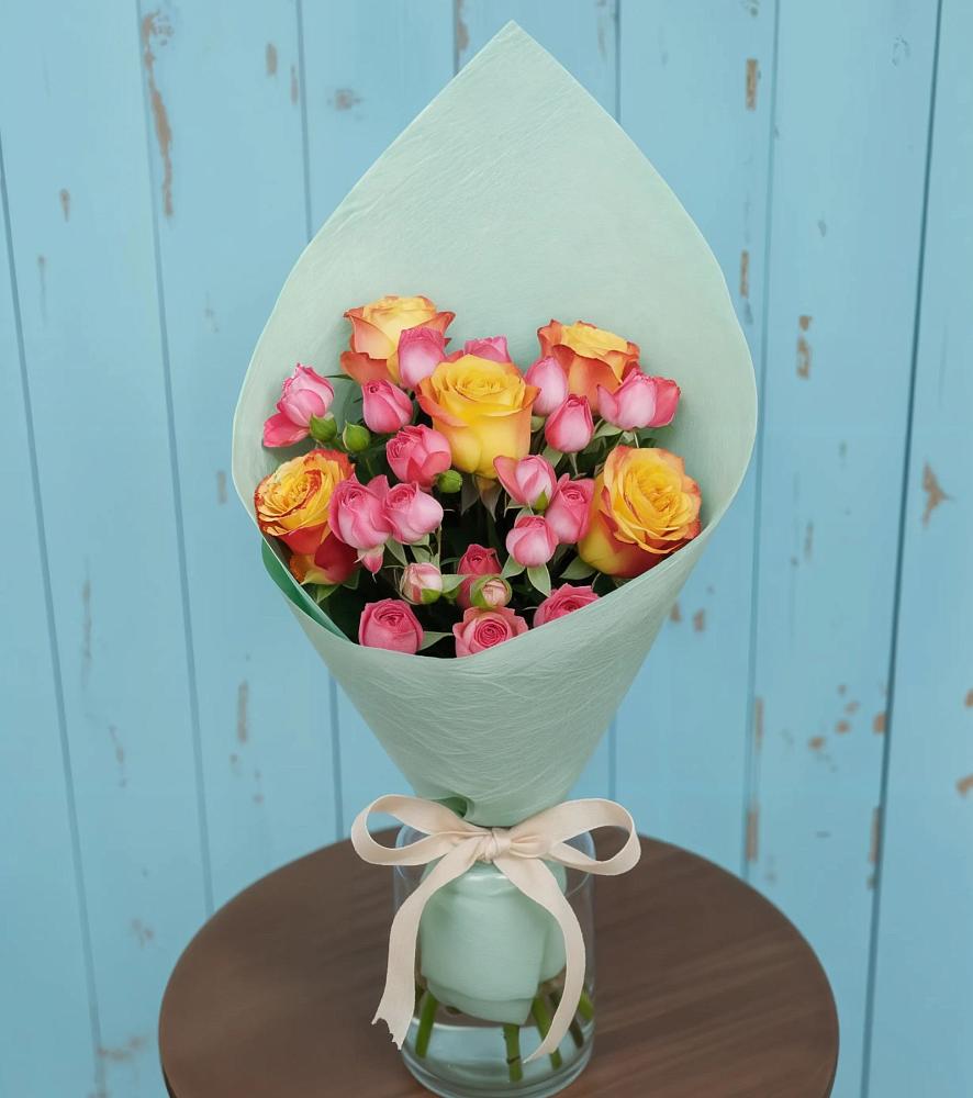 Букет цветов из: Розы в Мирный Самарская область