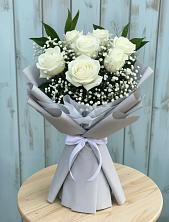 Букет цветов из:  Розы в Мирный Самарская область