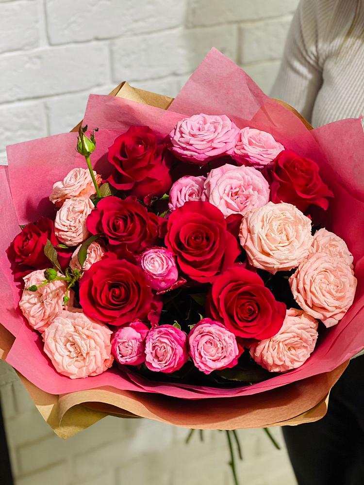 Букет цветов из: Розы в Мирный Самарская область