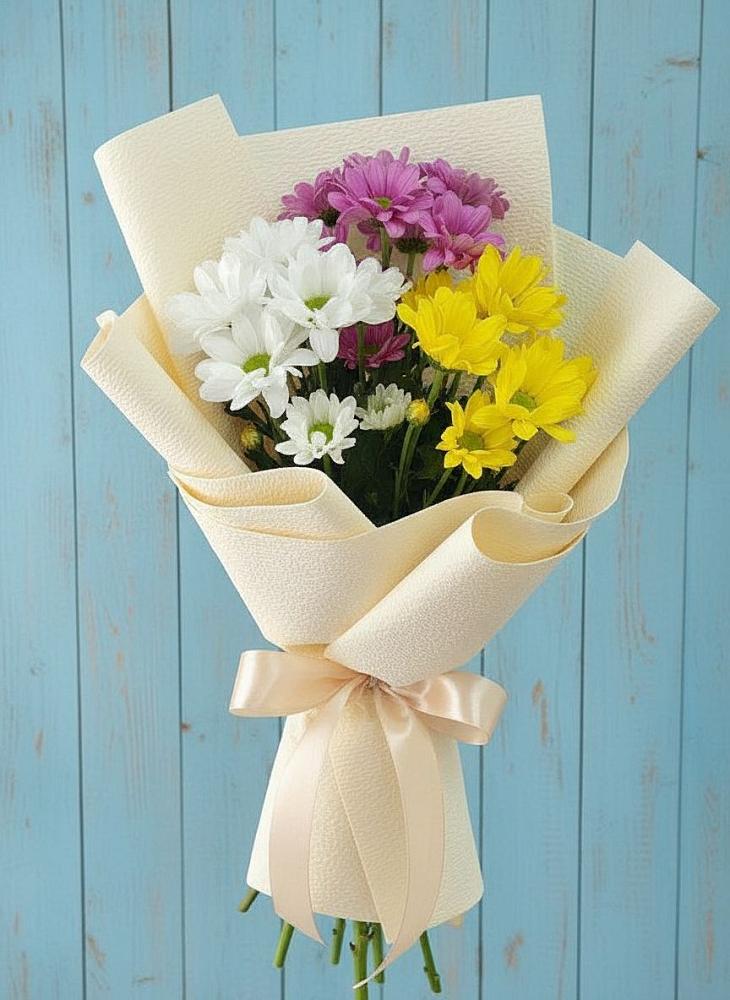 Букет цветов из: Хризантемы в Мирный Самарская область
