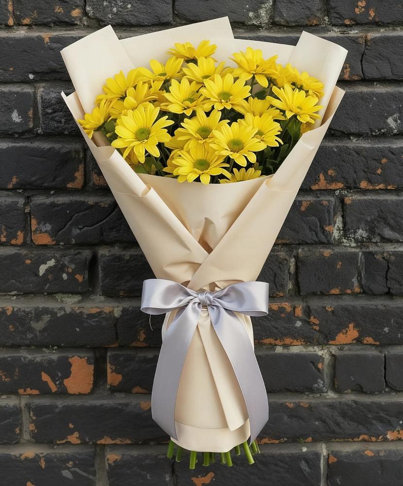 Букет цветов из: Хризантемы в Мирный Самарская область