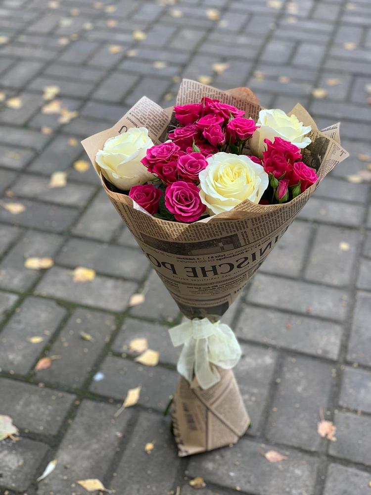 Букет цветов из: Розы в Мирный Самарская область