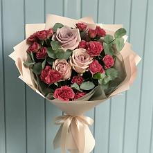 Букет цветов из:  Гвоздики и Розы #REPLACE_PRED# Мирный Самарская область