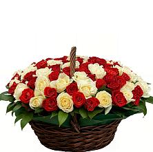 Премиум букет из: Розы #REPLACE_PRED# Мирный Самарская область