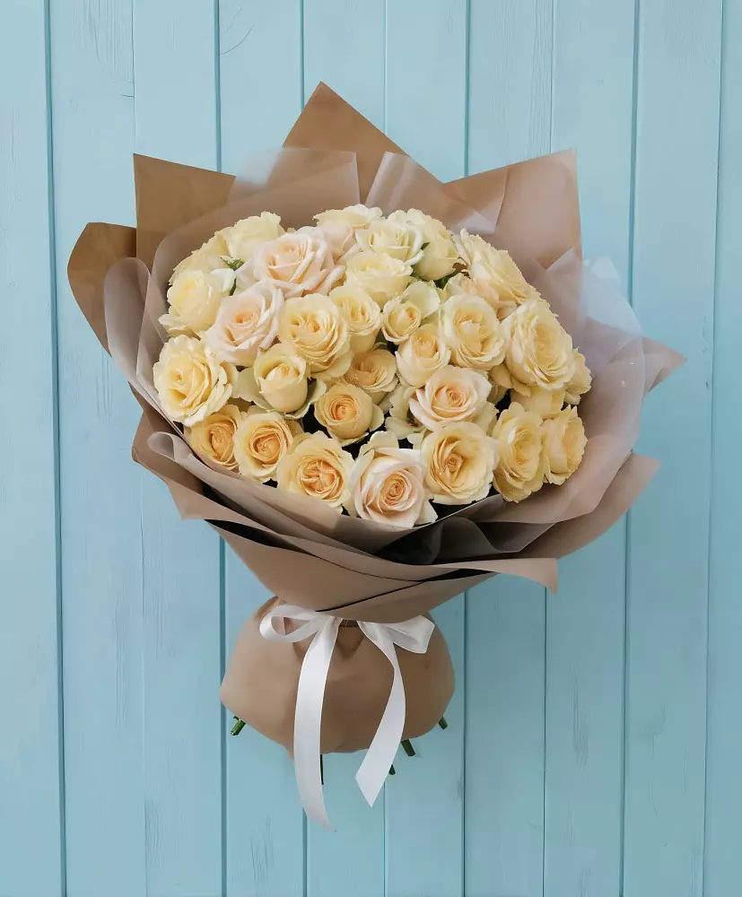 Букет Кремовое облако в Мирный Самарская область