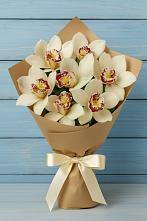 Букет цветов из:  Орхидеи и Розы в Мирный Самарская область